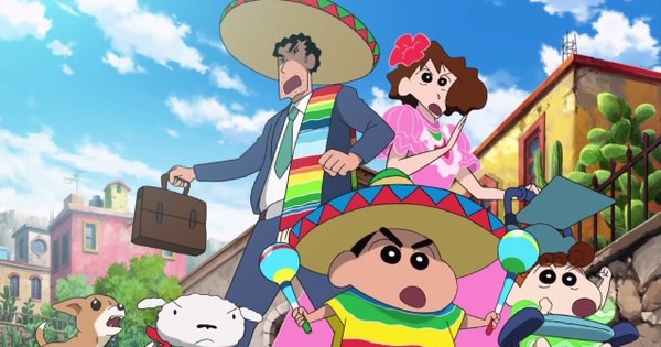 Crayon Shin-Chan's Next Film Trailer Reveals Mexico-Based Story - News