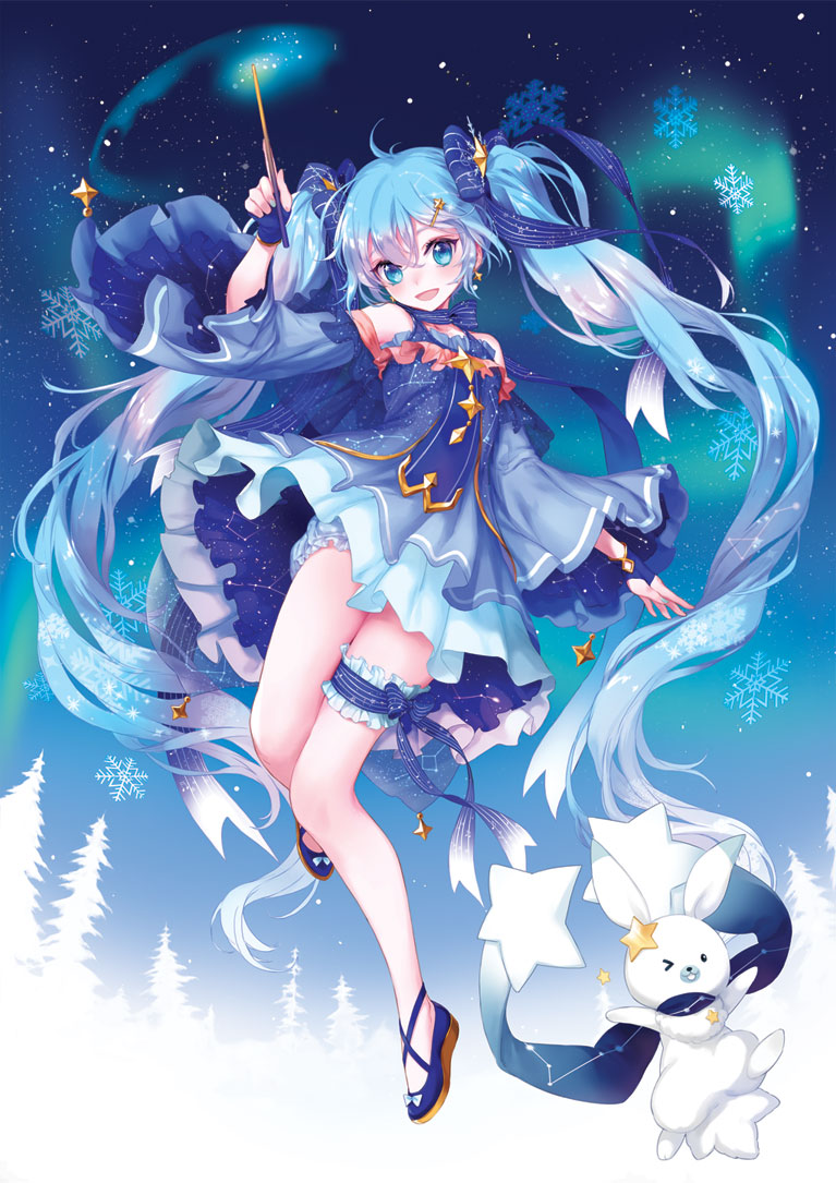 Hatsune Miku Will Light Up The Winter Sky at Sapporo's Snow Miku