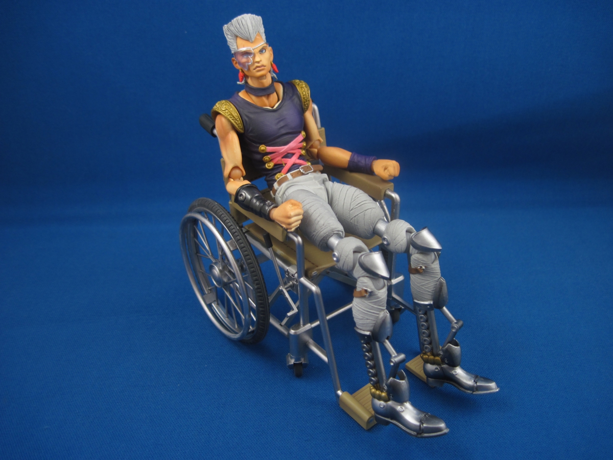 Why is polnareff in a wheelchair