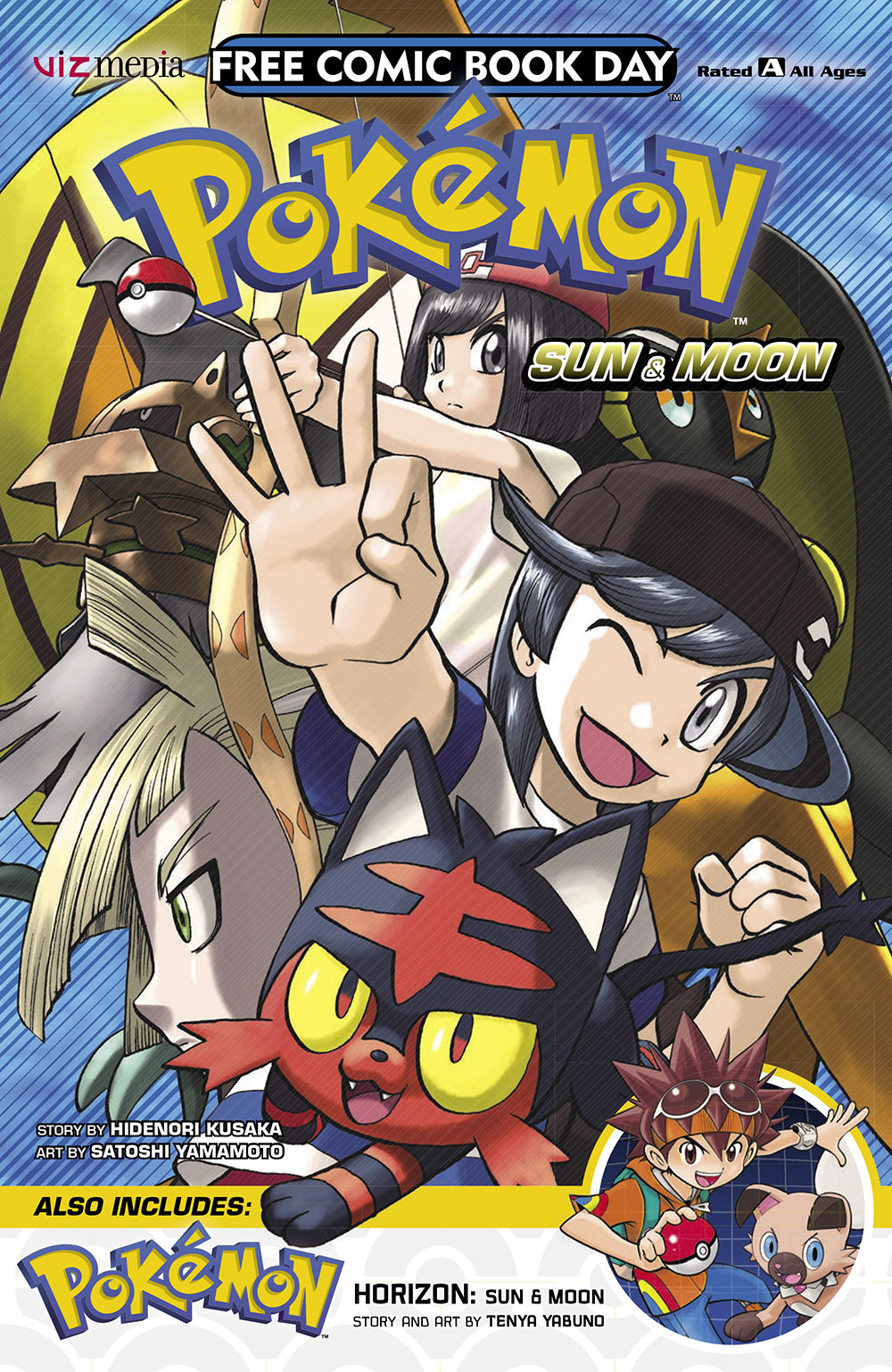 Pokémon Horizon: Sun and Moon Ser.: Pokémon Horizon: Sun and Moon, Vol. 2  by Ten'ya Yabuno (2018, Trade Paperback) for sale online