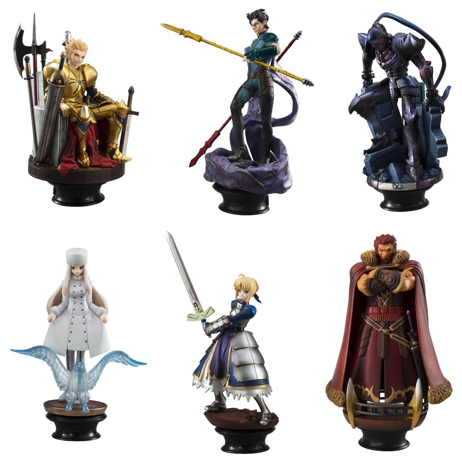 Fate/Zero Anime Inspires Chess Pieces from Megahouse - Interest - Anime