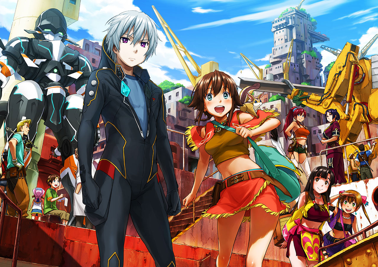 Gargantia on the verdurous planet characters