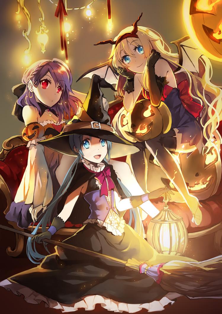 Anime Happy Halloween by ryokia96 on DeviantArt