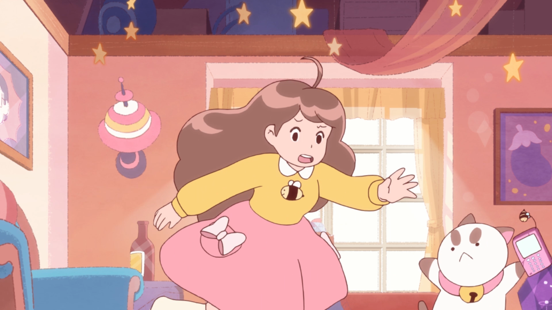 lazy in space bee and puppycat