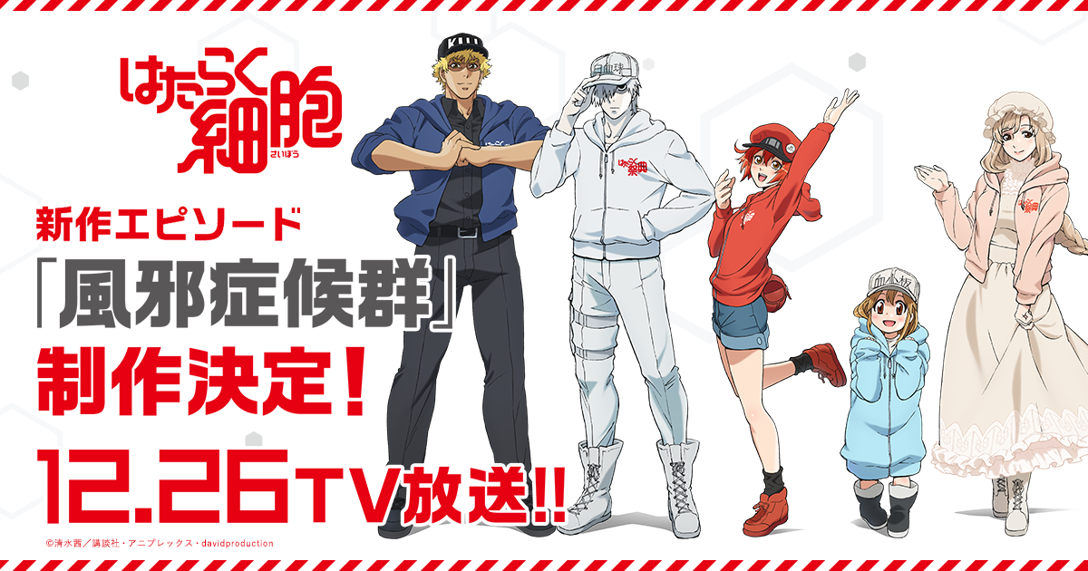 Hataraku Saibou Family - New character from the app game