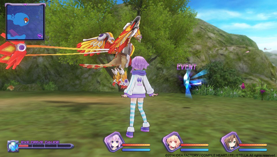 hyperdimension neptunia re birth1 gameplay