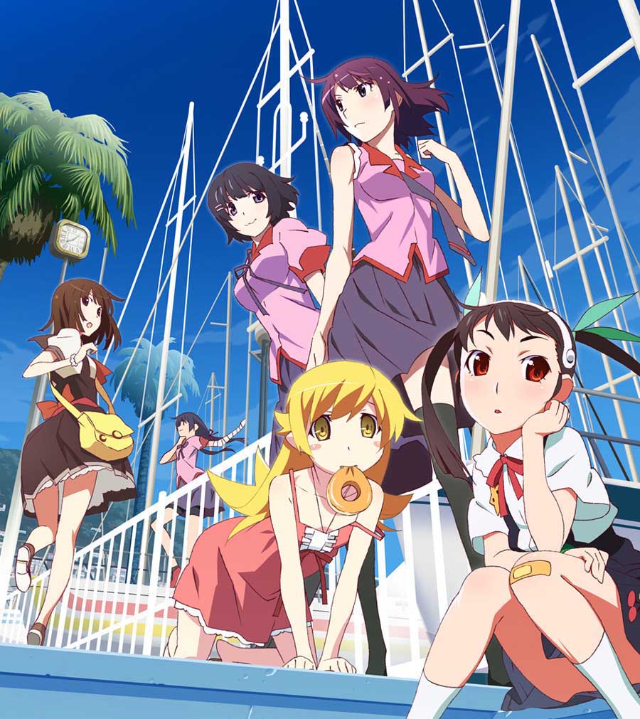 The Bakemonogatari girls. Monogatari Series #10 - Anime & Manga | Anime  artwork, Anime, Anime comics