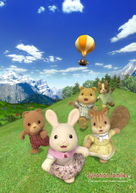 Sylvanian Families Anime Movie Clip Features Little Animals Making