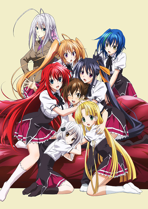 DVD Anime Uncut High School DXD Season 14 Series 149 End 4 OVA English  DUB  Inox Wind