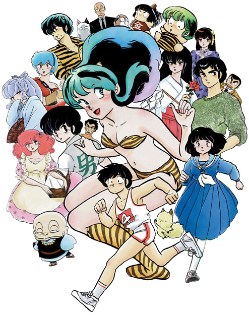 LUM - Urusei Yatsura - 80s classic anime print - A by kenkyushiryo on  DeviantArt