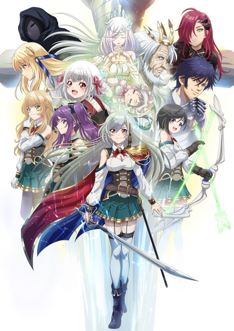 Knight's and Magic TV anime staff cast & character designs. Produced by  8-Bit
