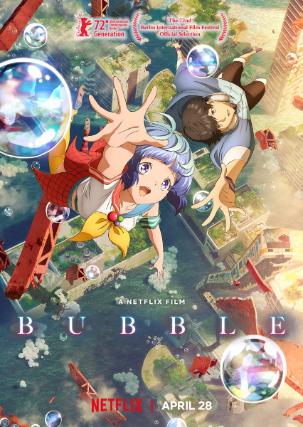 Bubble Anime FIlm New Trailer Previews Eve's Opening Song - QooApp News