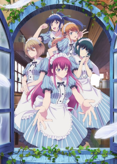 The Café Terrace and Its Goddesses TV Anime Reveals Heavenly