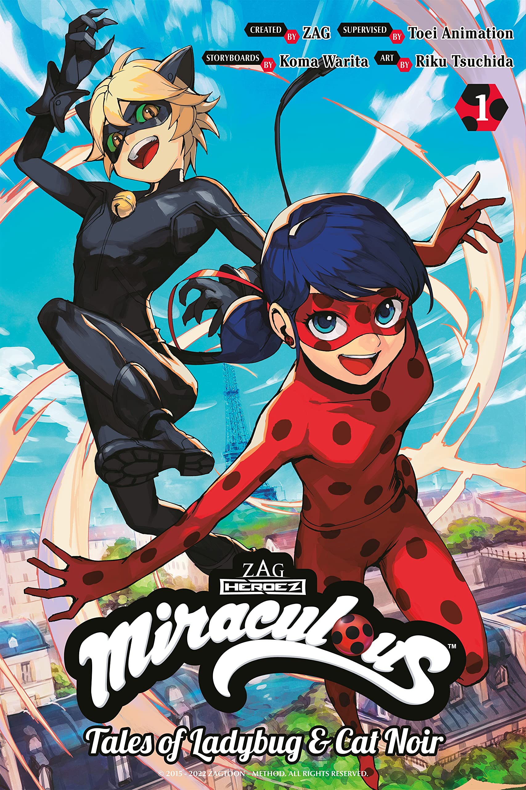 Miraculous Tales of Ladybug & Cat Noir Vol.1-3 Japanese Version Anime Manga  | eBay