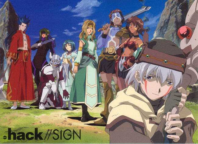 Hack Sign Characters - Anime & Manga Reviews @ The JADED Network