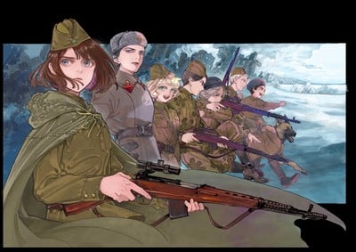 Our Dreams At Dusk's Yuhki Kamatani Launches Manga About Female WW2 Soviet Sniper
