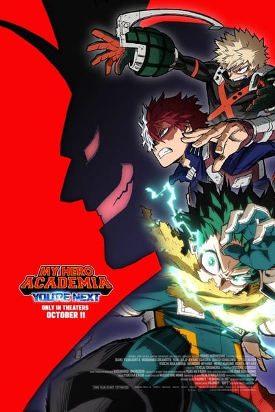 My Hero Academia: You're Next Film to Premiere at Beyond Fest in Los Angeles on October 6