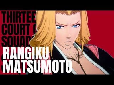 Bleach: Rebirth of Souls Game's Character Trailer Previews Rangiku