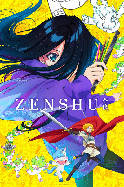 ZENSHU. Anime Reveals Same-Day English Dub, Cast