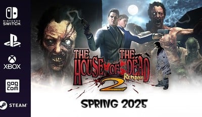 The House of the Dead 2 Remake Game's Trailer Reveals Spring 2025 Release for Switch, PS5/4, Xbox, PC