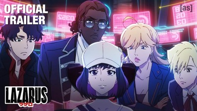 Shinichiro Watanabe, MAPPA's Lazarus Anime's English Trailer Reveals April 5 Premiere on Toonami