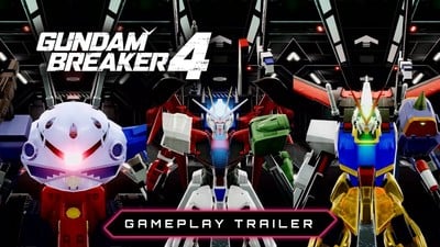 Gundam Breaker 4 Game's Trailer Reveals Open Network Test in July
