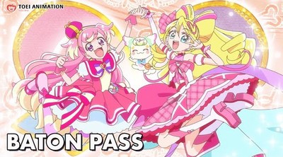 You and Idol Precure Anime's Baton Pass Video Posted With English Subtitles