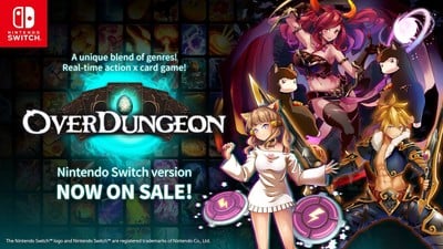 Pocketpair's Overdungeon Card Game Gets Switch Release