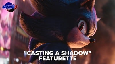 Live-Action Sonic the Hedgehog 3 Film Streams Featurette for Shadow