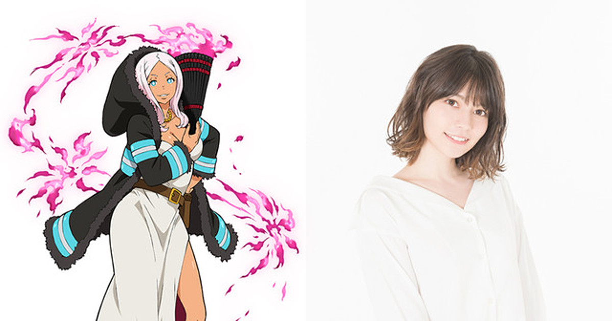 Fire Force Anime Characters Princess Hibana Shinra Kusakabe