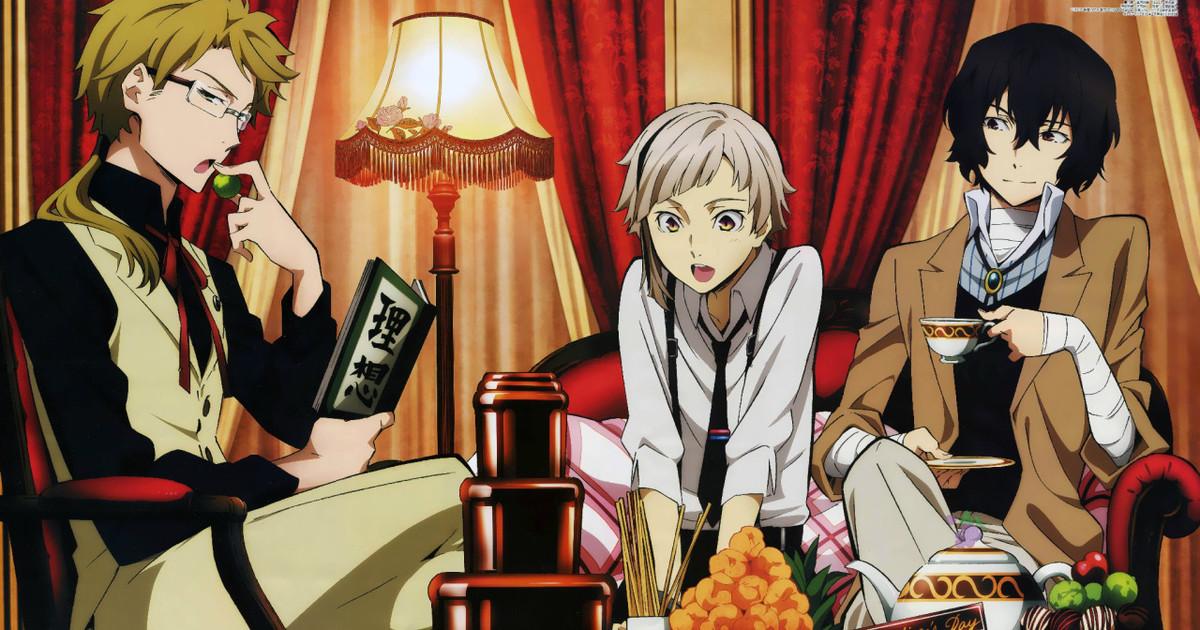Anime and manga characters from bungo stray dogs