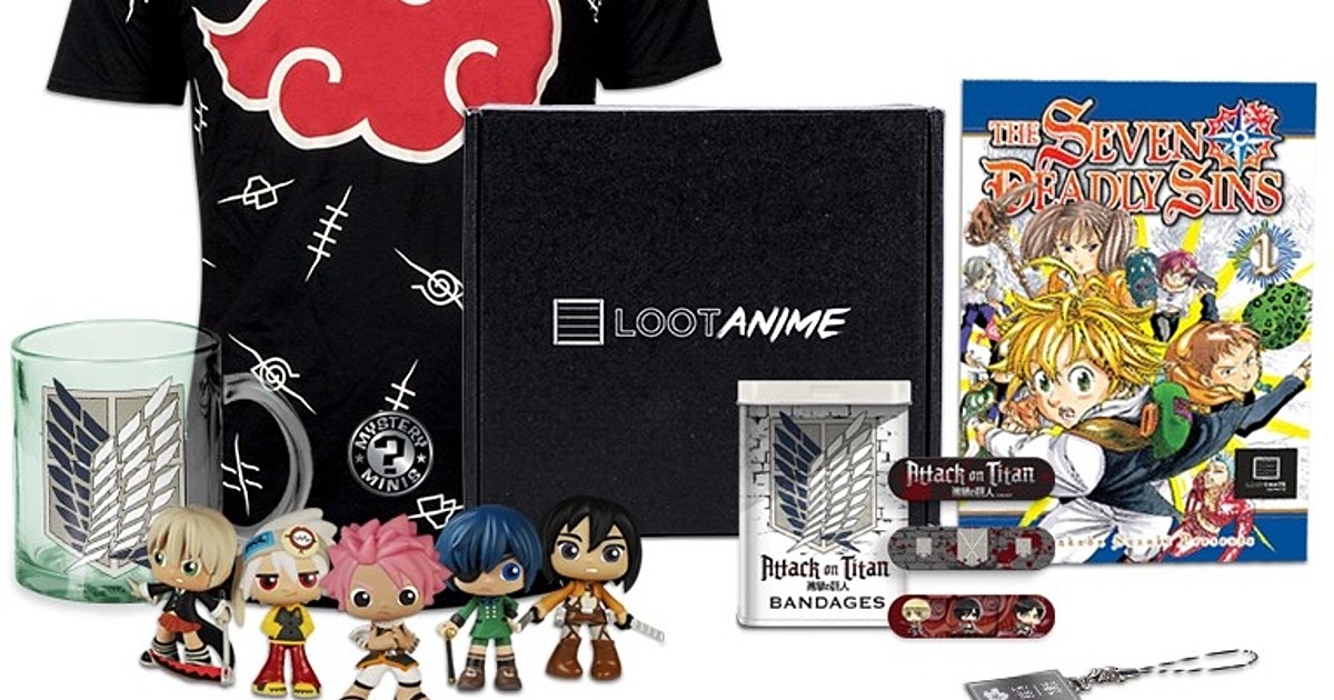 Loot Anime April 2016  Music Theme Unboxing  Surprise Monthly  Subscription Box  YouTube