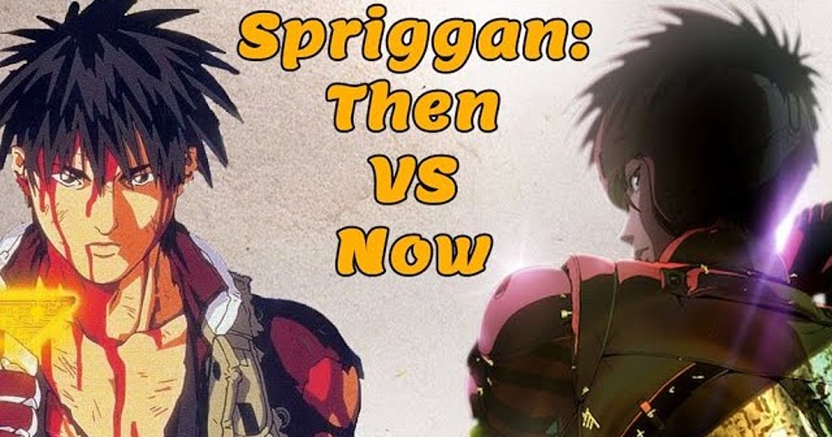 Spriggan Then vs Spriggan Now - Anime News Network