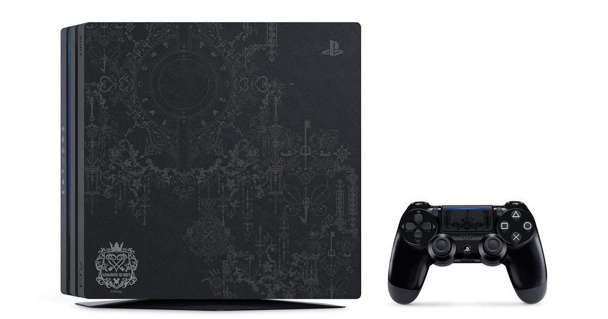 Kingdom Hearts III PS4 Pro Console Announced for Western Release, Sells Out  Quickly Online - Interest - Anime News Network
