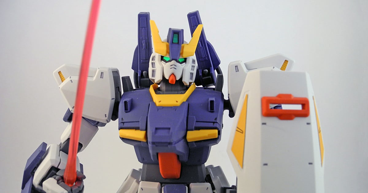 Figure Build Close Up 14 Master Grade Build Gundam Mark Ii Interest Anime News Network