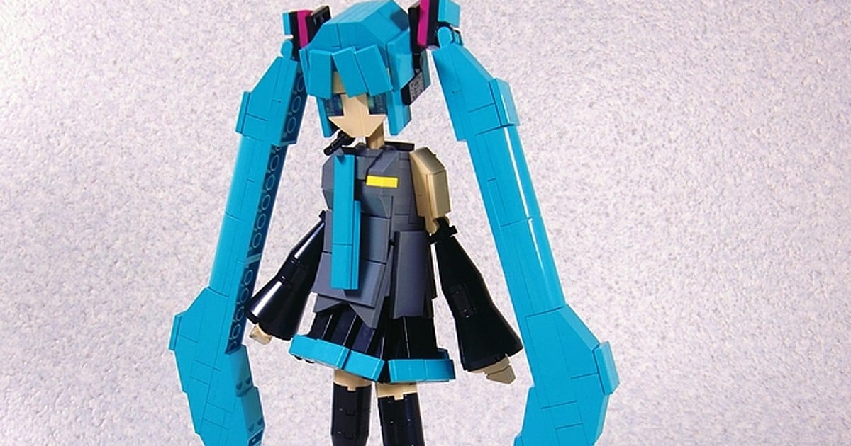 Build Your Own Hatsune Miku From Legos - Interest - Anime News Network