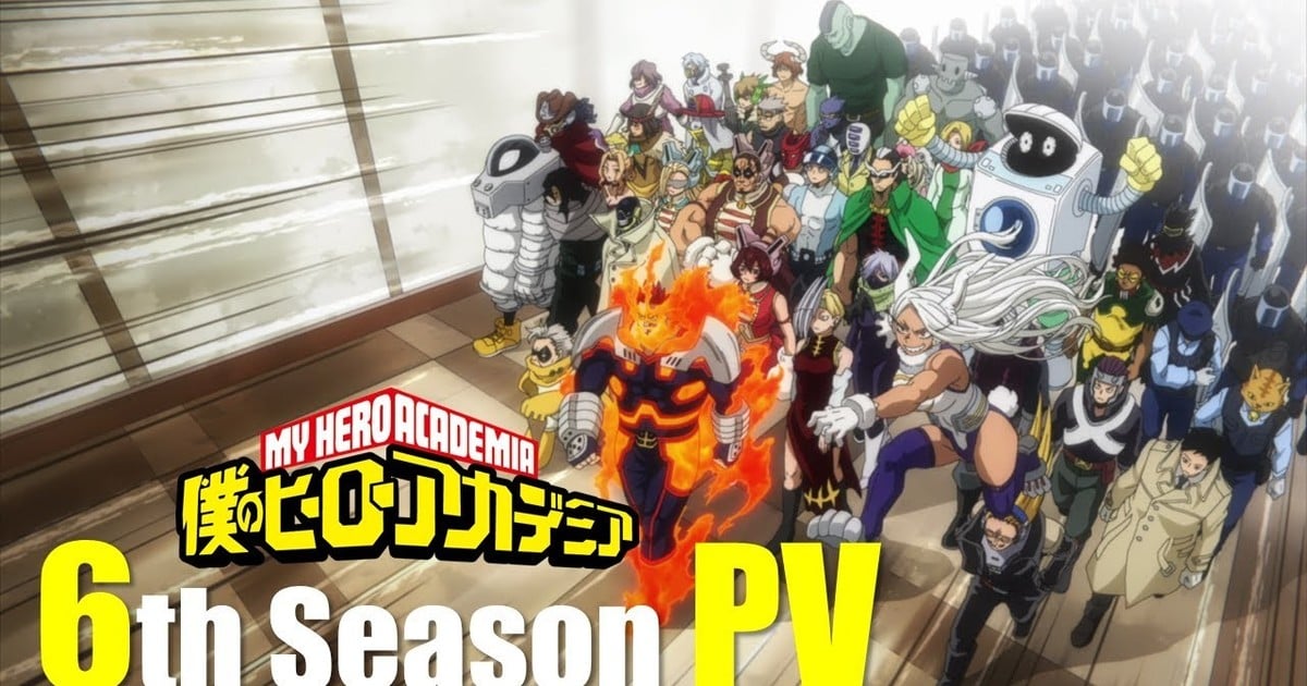 AnimeTV チェーン on X: 【New Character Visual】 My Hero Academia Season 6  Scheduled for this Fall! Heroes vs Villains, stay tuned for the Total  war! 👀🔥 ✨More:   / X