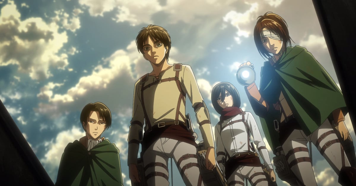 Grisha and his smiling sister  Attack on titan anime, Attack on titan,  Attack on titan season