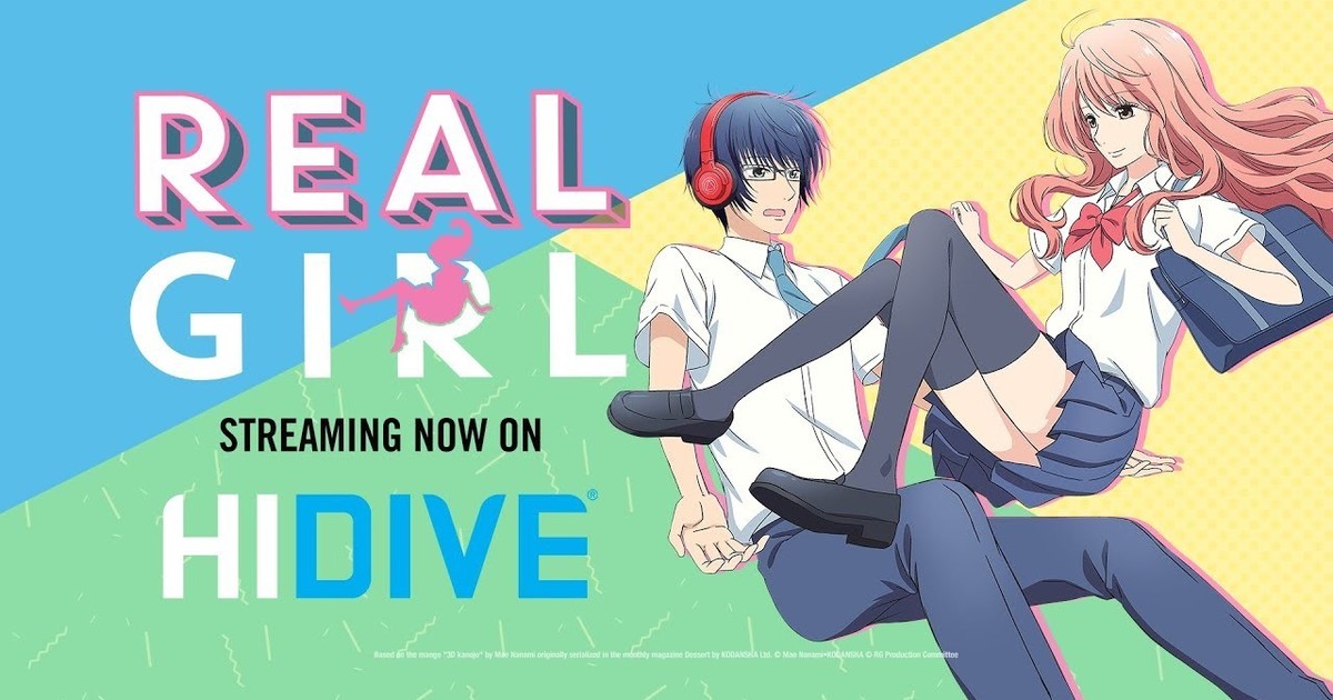 IRL Romance is Tricky Business in Real Girl TV Anime Trailer