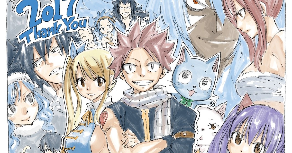 Mashima Hiro illustration for Shironeko Project x Fairy Tail collab  Fairy  tail family Fairy tail anime Fairy tail pictures