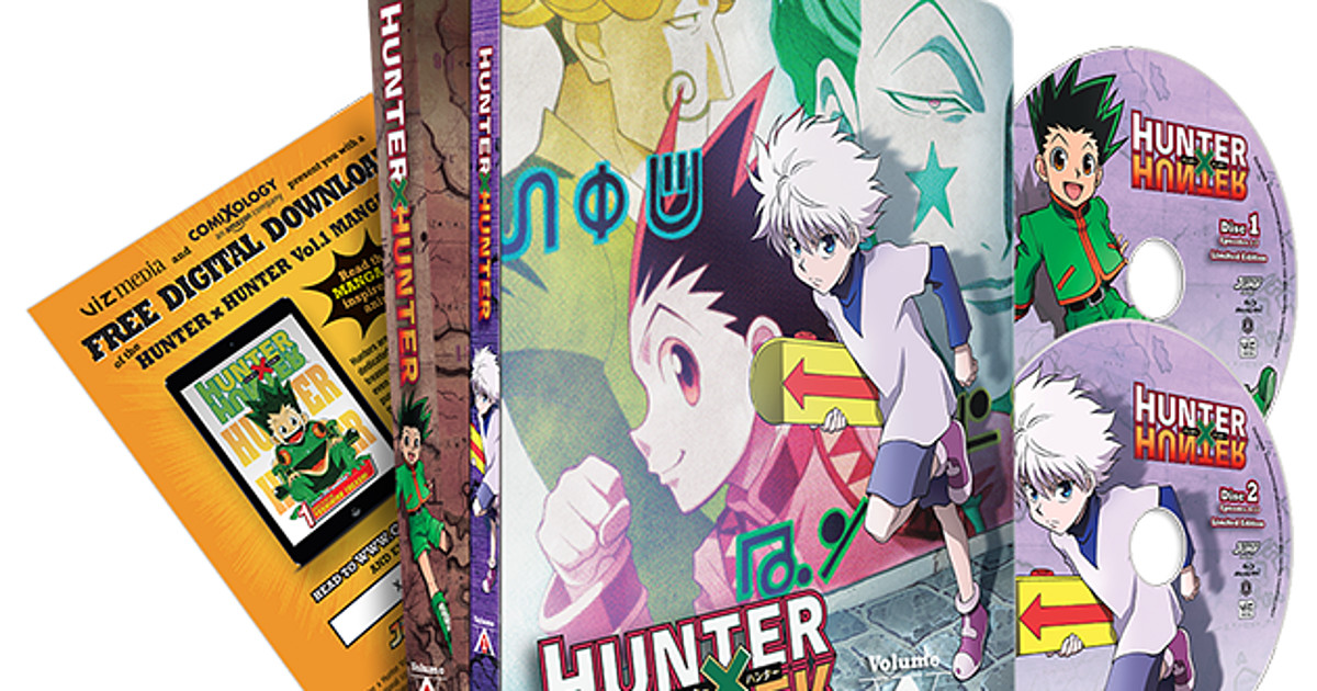WTK on X: Hunter x Hunter: The Complete Series Blu-ray (