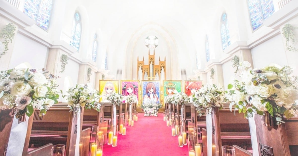Anime just married couple at the church. They... - Stock Illustration  [83809558] - PIXTA