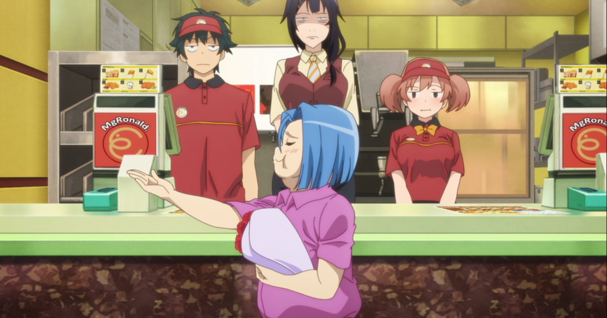 The Devil is a Part-Timer! Makes an Appearance at McDonald's