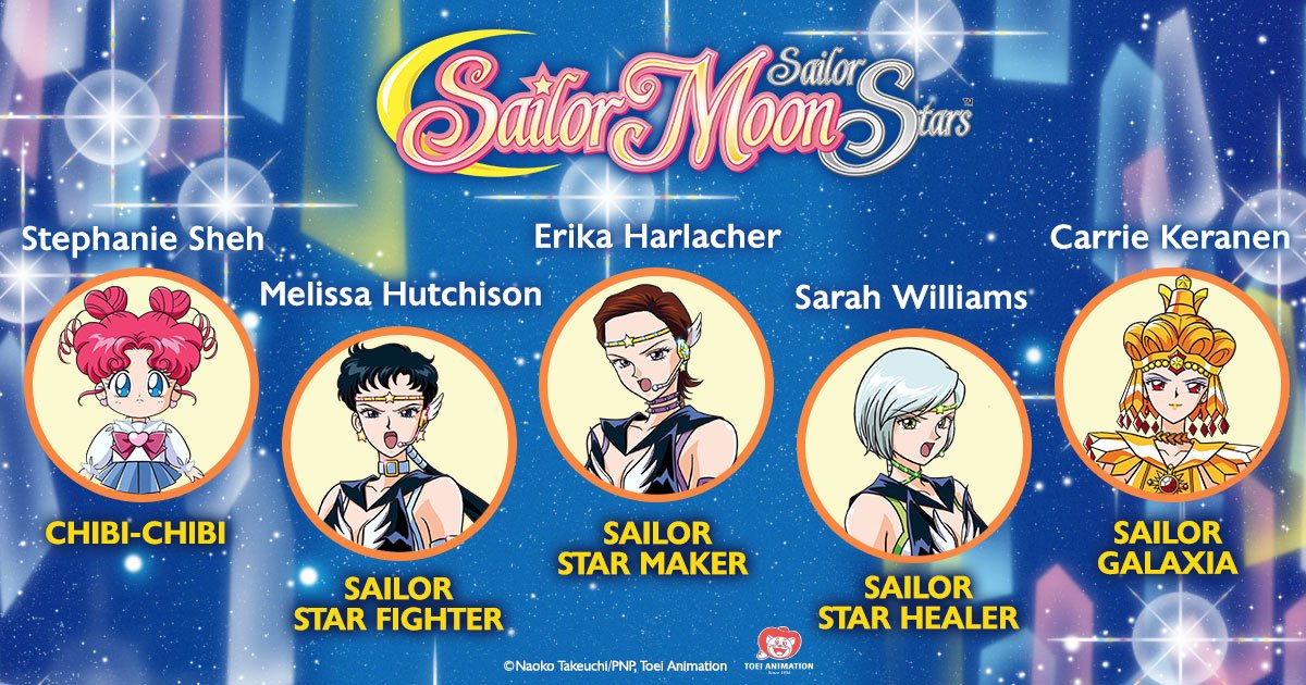Sailor Moon Cosmos Welcomes Veteran Voice Actors as New Cast