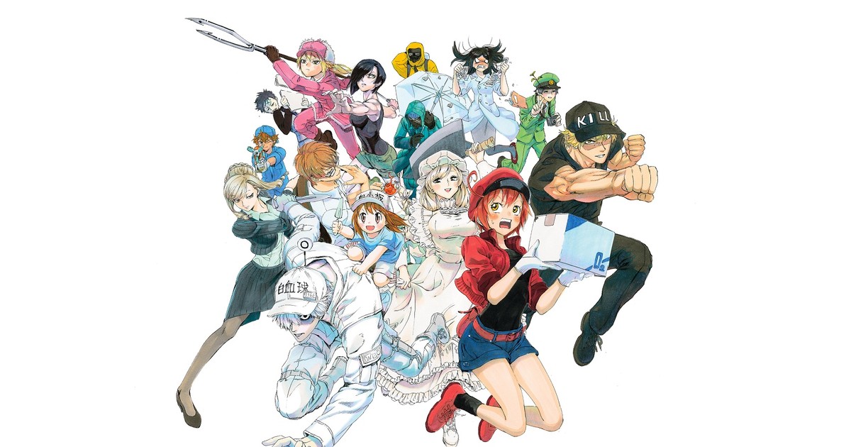 Netflix adds Cells at Work! S2 and Cells at Work Code Black this July 30