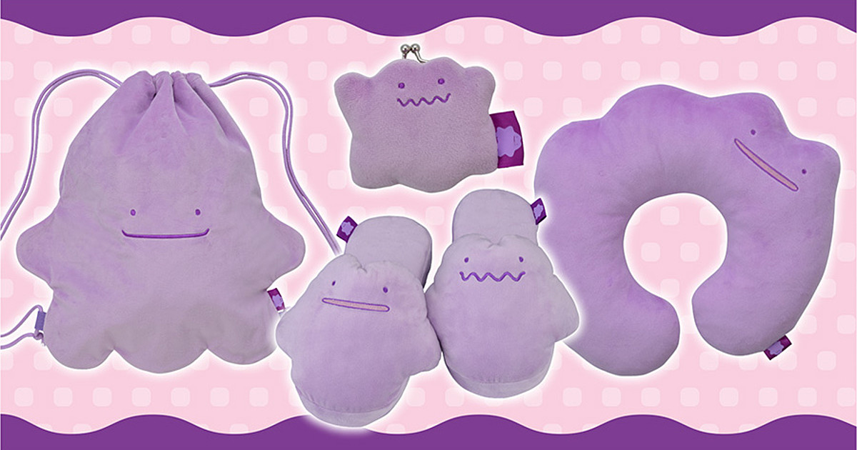 Pokemon Center's Newest Transform! Ditto Plushies Are Out Now