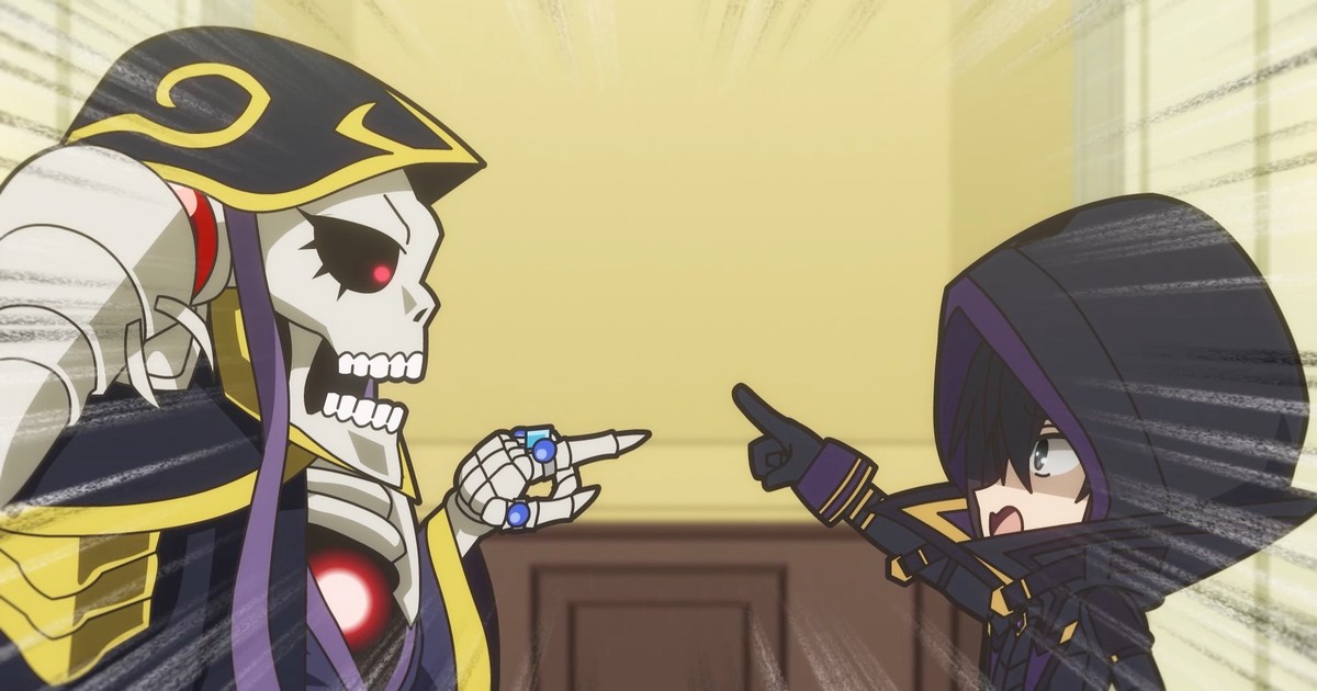 The Overlord x Eminence in Shadow SD Crossover Anime Is Now a