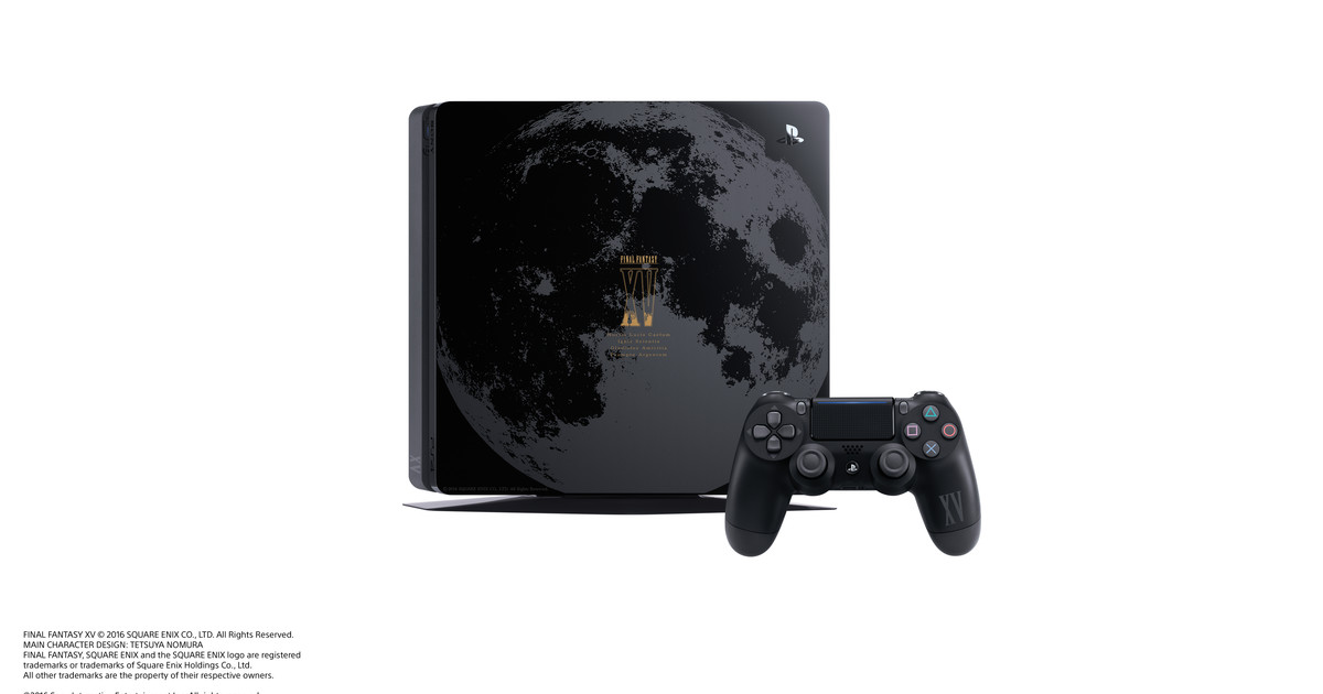 FFXV Collaboration Model PS4 With Moon Image Planned for Release