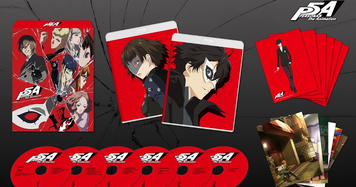 Aniplex Usa To Release Persona 5 The Animation Complete Set On Blu Ray Disc News Anime News Network