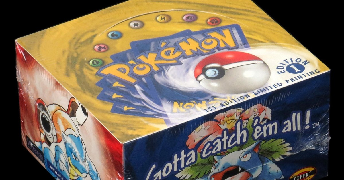 An Unopened First Edition Set of Pokémon Cards, Deemed 'the